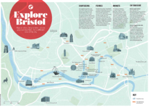 Bristol harbourside map