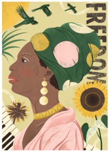 Nina Simone collage